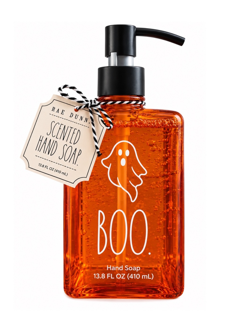Rae Dunn Halloween Boo Scented Hand Soap 13.8 oz